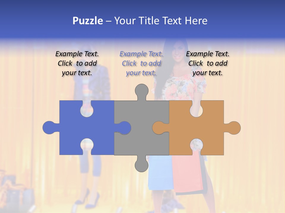 Objects Garment Color PowerPoint Template