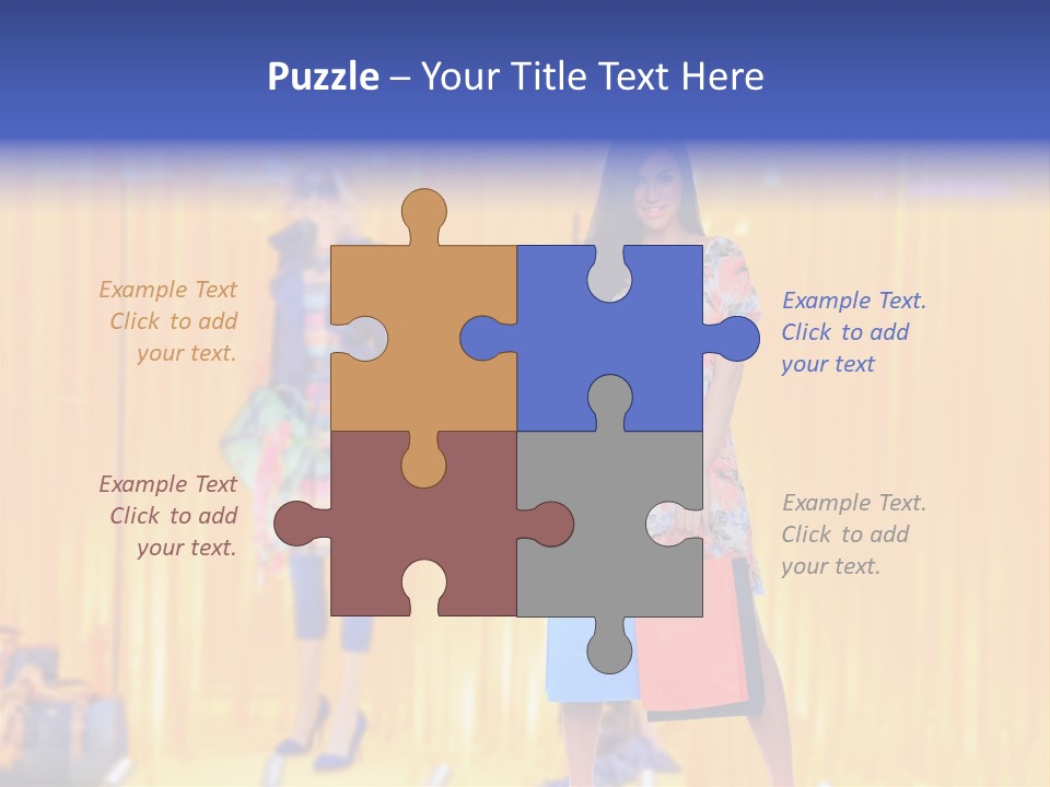 Objects Garment Color PowerPoint Template