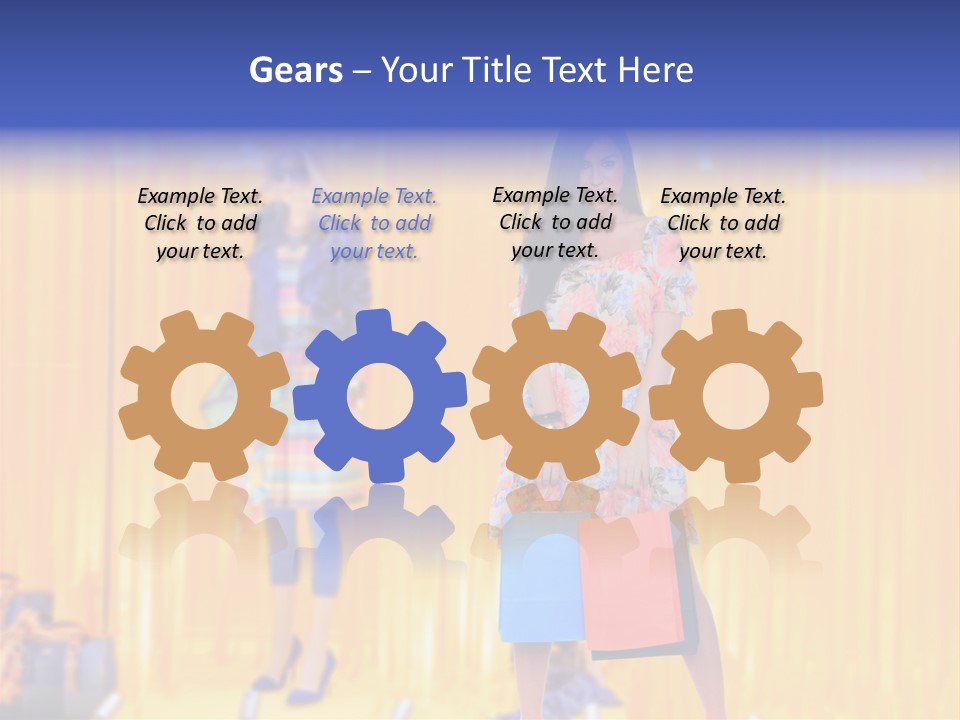 Objects Garment Color PowerPoint Template