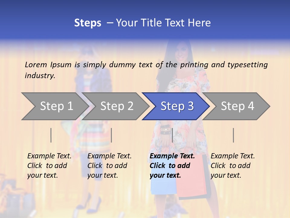 Objects Garment Color PowerPoint Template