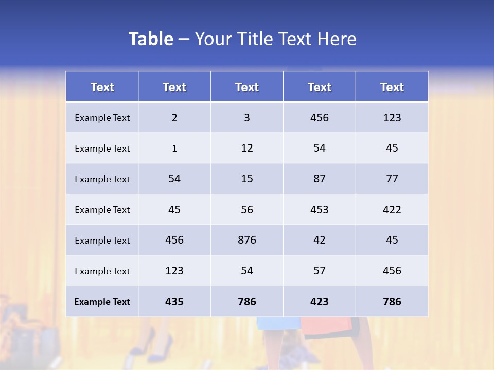 Objects Garment Color PowerPoint Template
