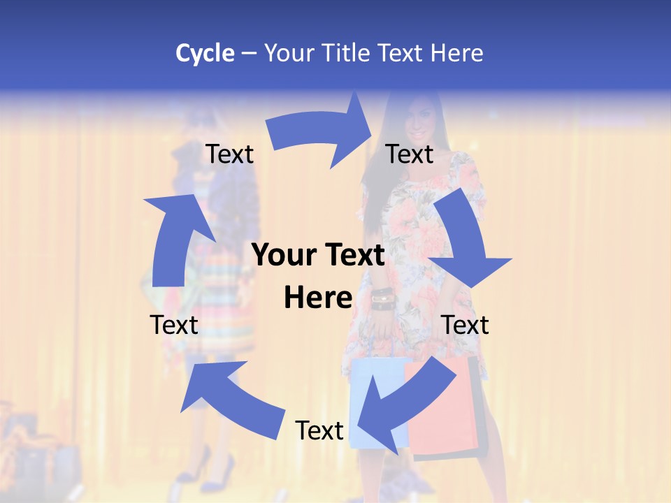 Objects Garment Color PowerPoint Template
