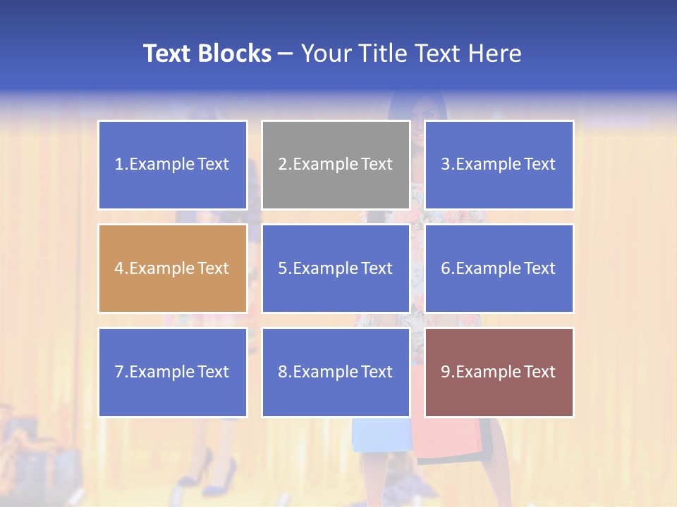 Objects Garment Color PowerPoint Template