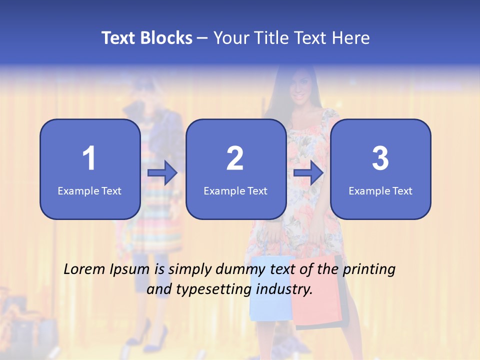 Objects Garment Color PowerPoint Template
