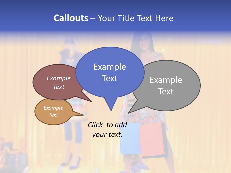 Objects Garment Color PowerPoint Template