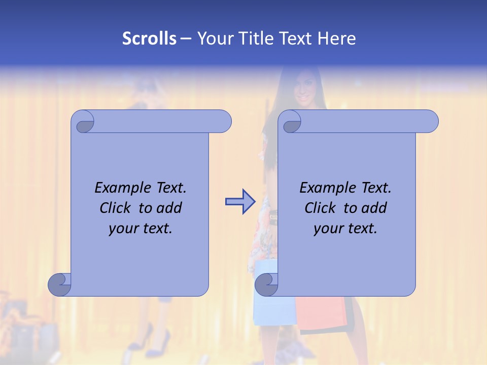 Objects Garment Color PowerPoint Template