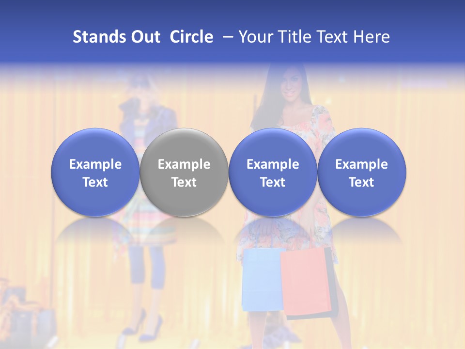 Objects Garment Color PowerPoint Template