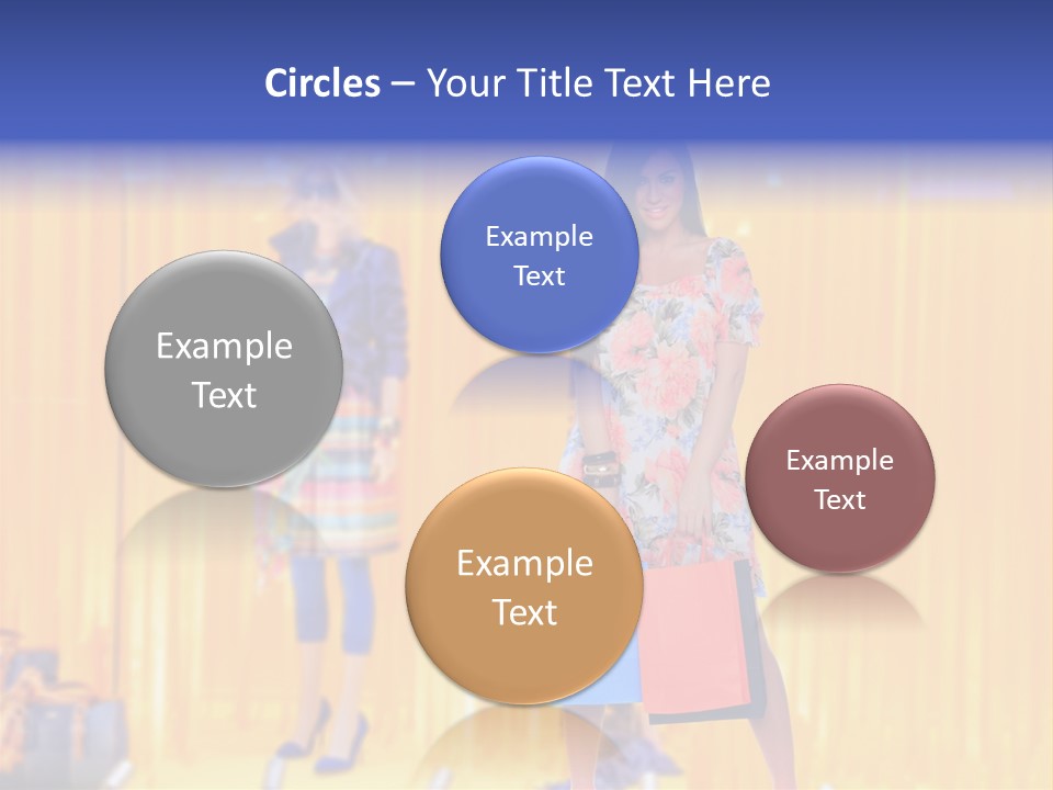Objects Garment Color PowerPoint Template