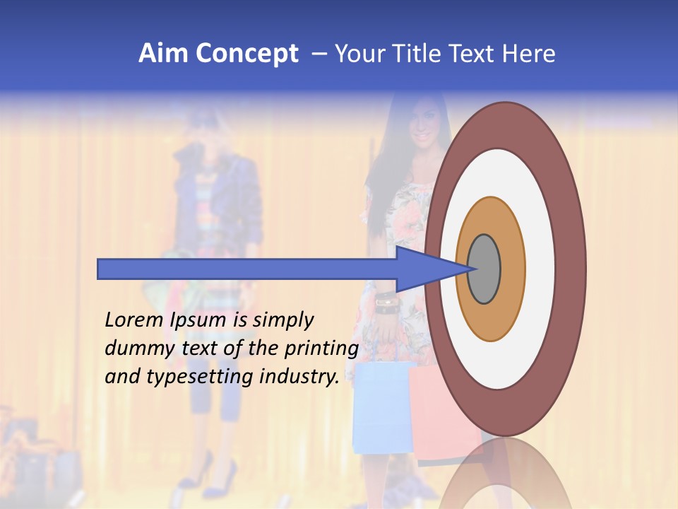 Objects Garment Color PowerPoint Template