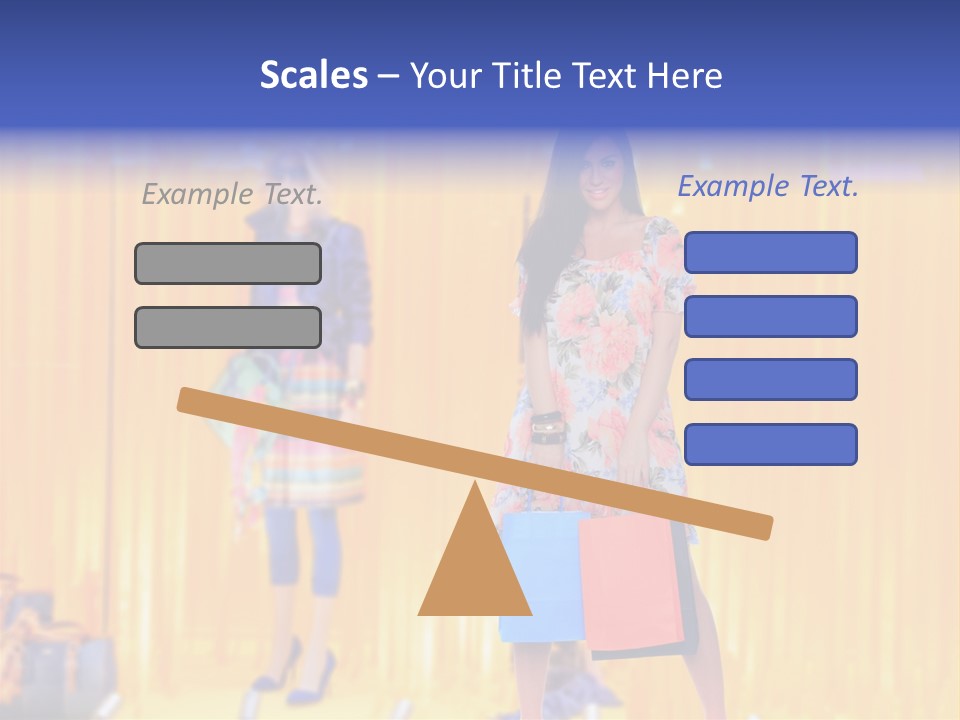 Objects Garment Color PowerPoint Template