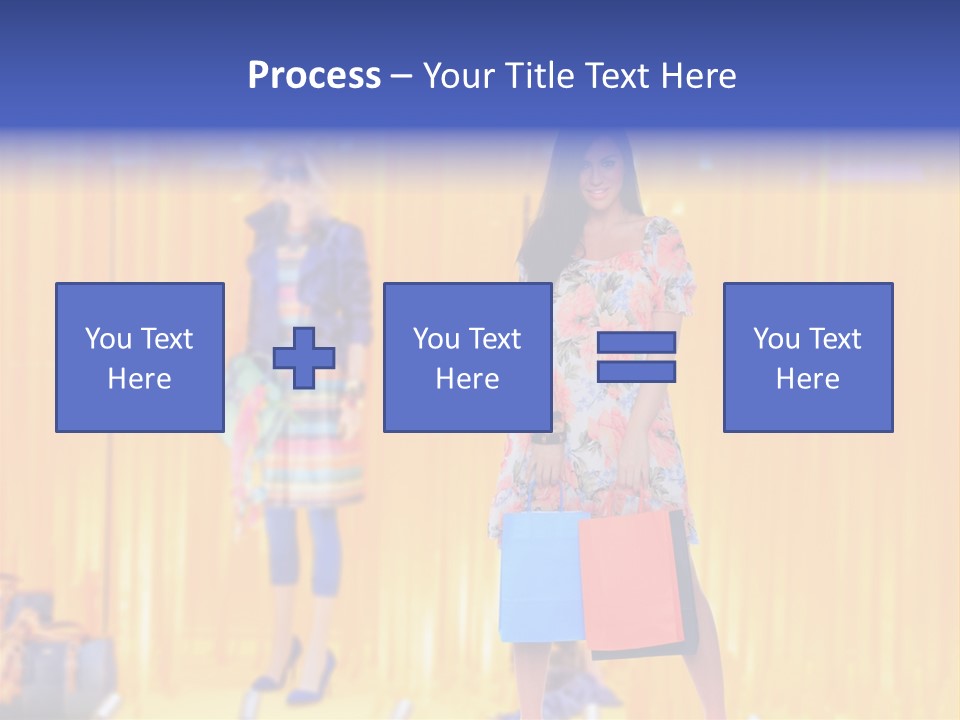 Objects Garment Color PowerPoint Template