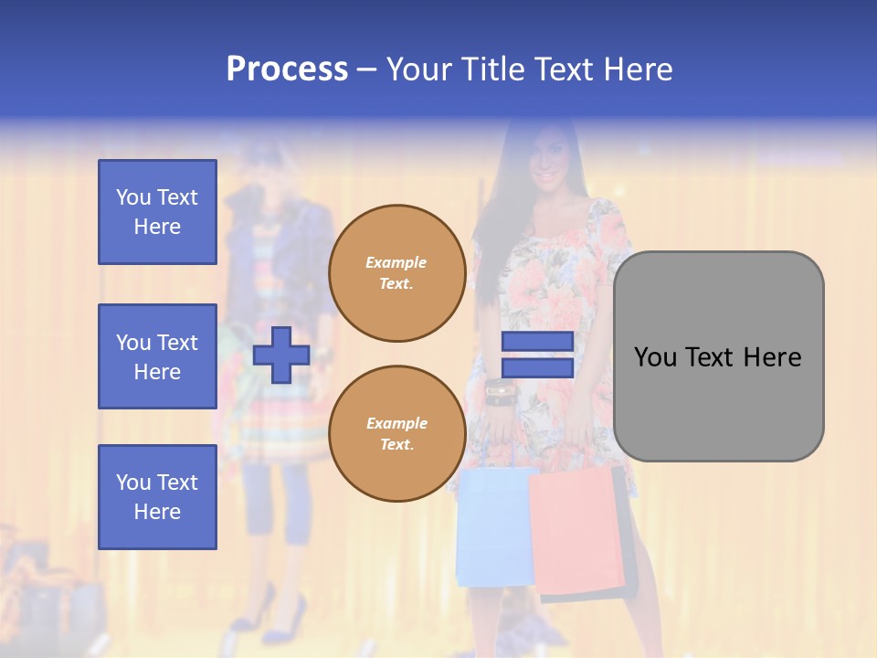 Objects Garment Color PowerPoint Template