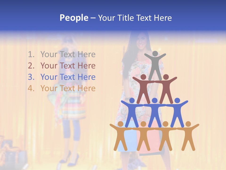 Objects Garment Color PowerPoint Template