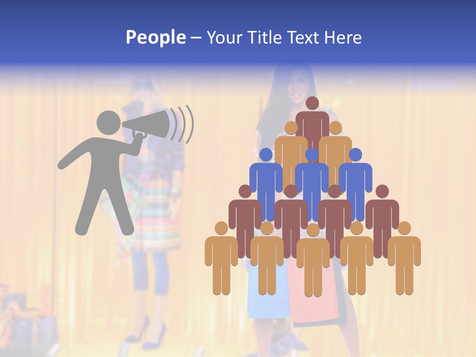 Objects Garment Color PowerPoint Template