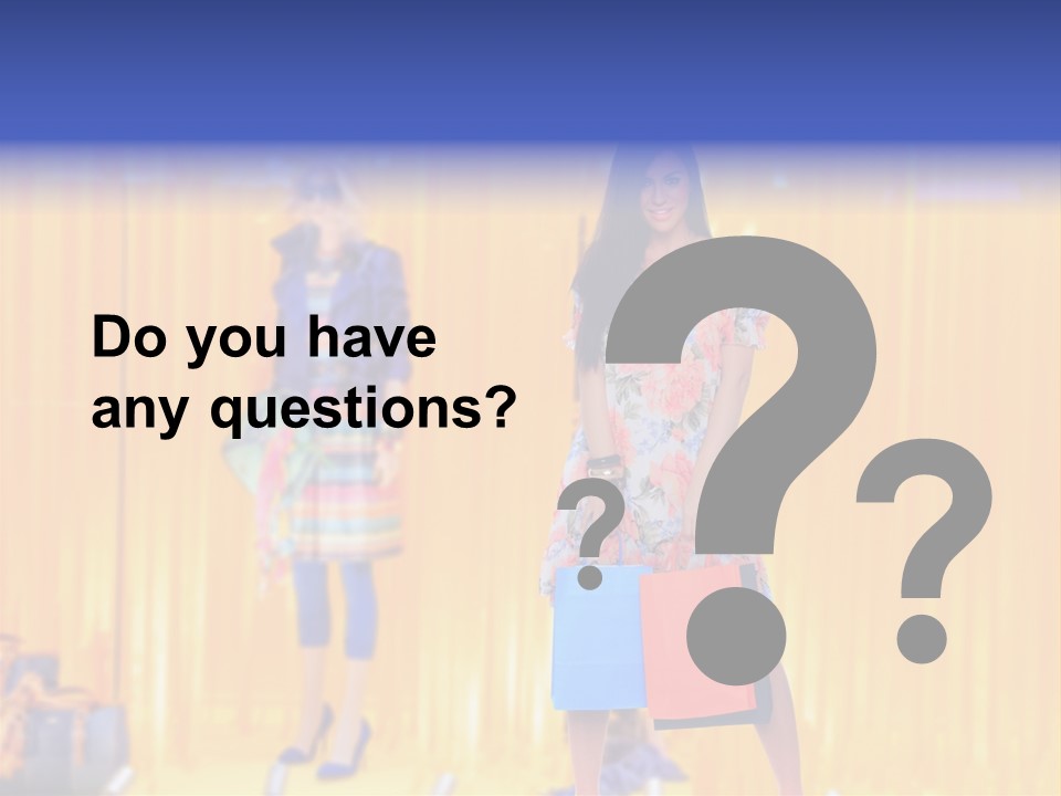 Objects Garment Color PowerPoint Template