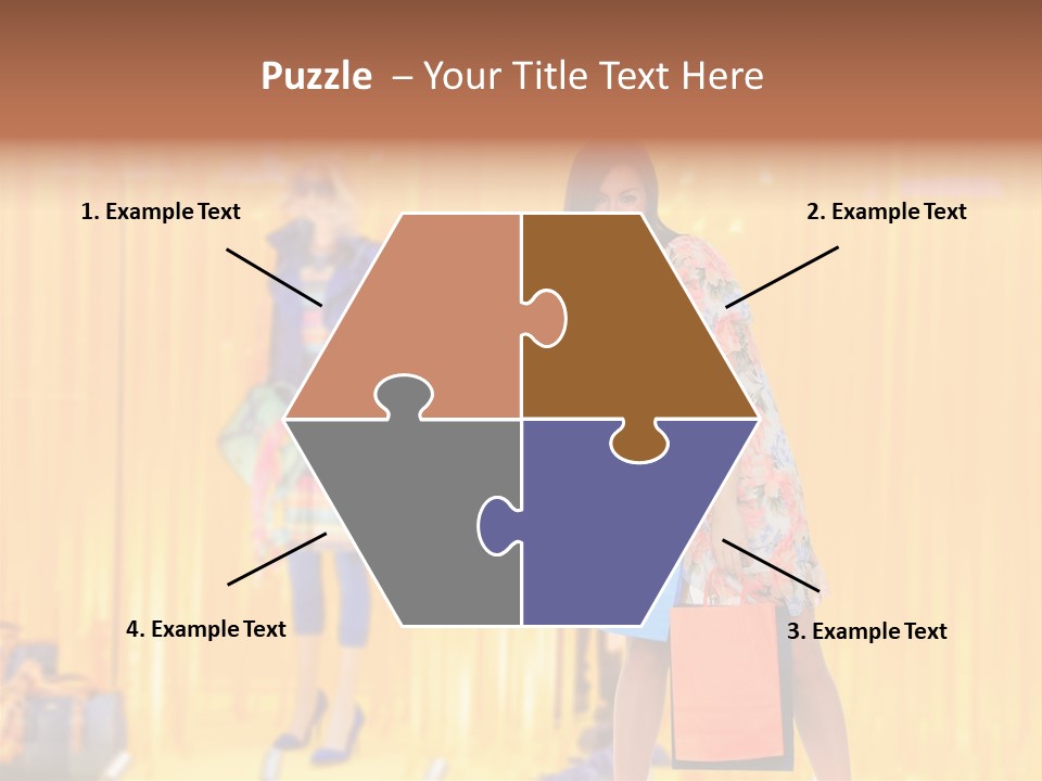 Clothing Casual Advertisement PowerPoint Template