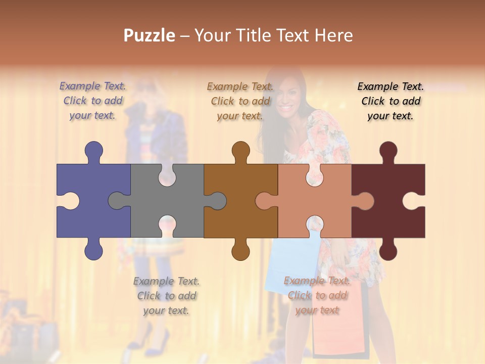 Clothing Casual Advertisement PowerPoint Template