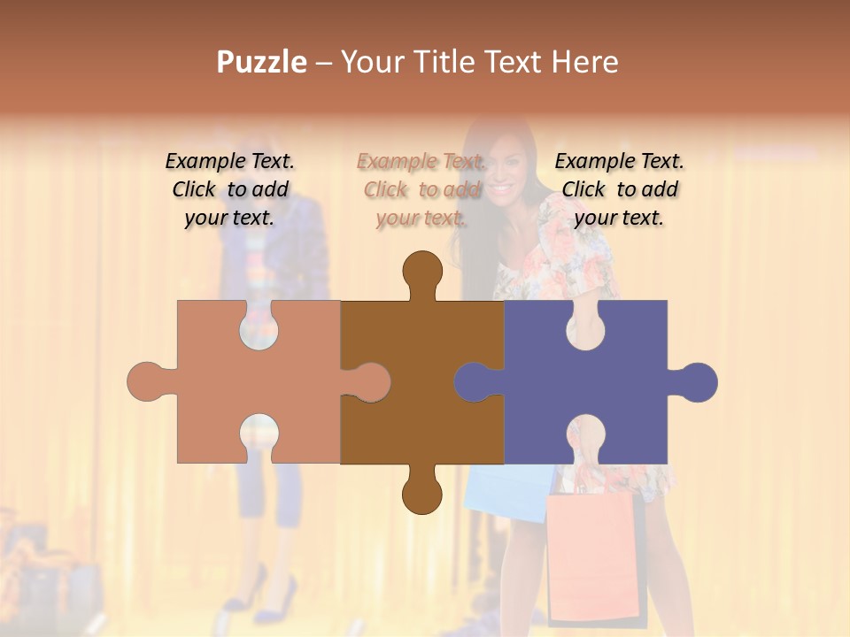 Clothing Casual Advertisement PowerPoint Template