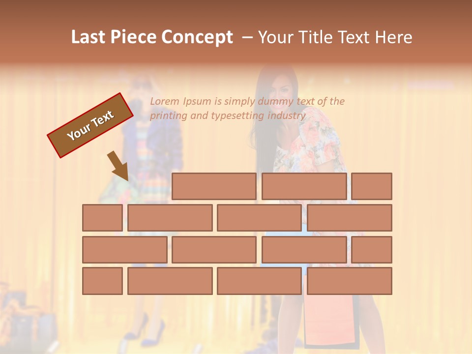 Clothing Casual Advertisement PowerPoint Template