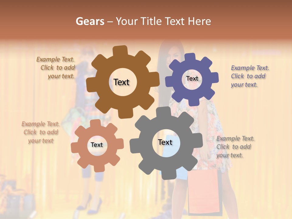 Clothing Casual Advertisement PowerPoint Template