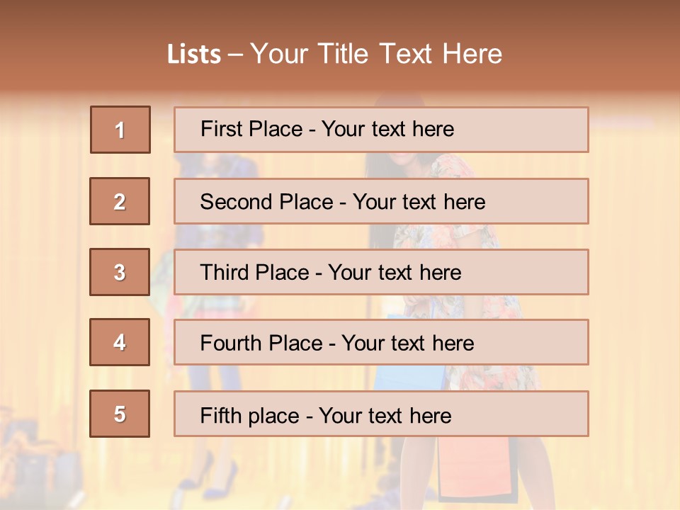 Clothing Casual Advertisement PowerPoint Template
