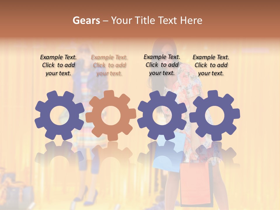 Clothing Casual Advertisement PowerPoint Template