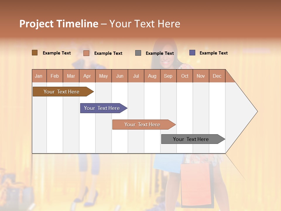 Clothing Casual Advertisement PowerPoint Template