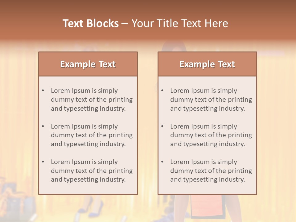 Clothing Casual Advertisement PowerPoint Template