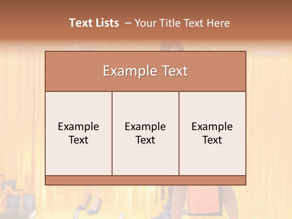 Clothing Casual Advertisement PowerPoint Template