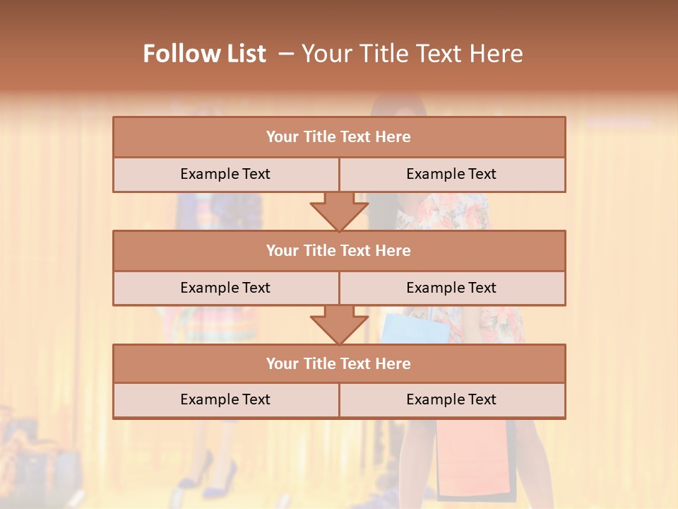 Clothing Casual Advertisement PowerPoint Template