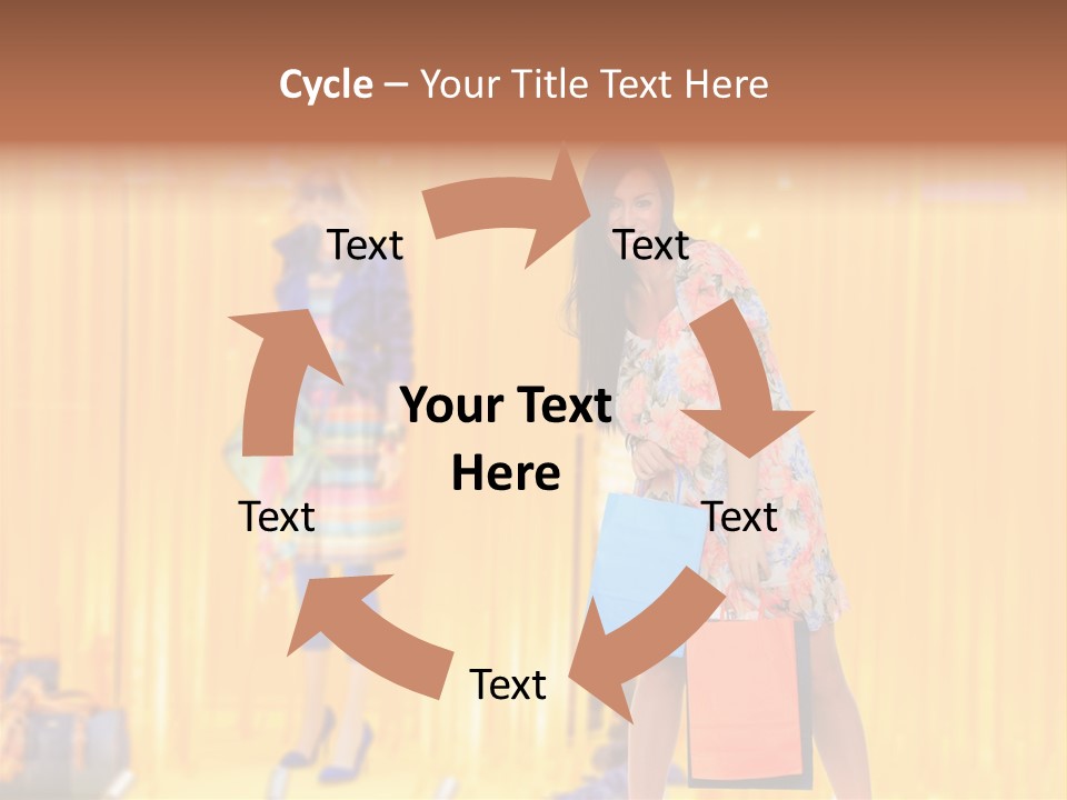 Clothing Casual Advertisement PowerPoint Template