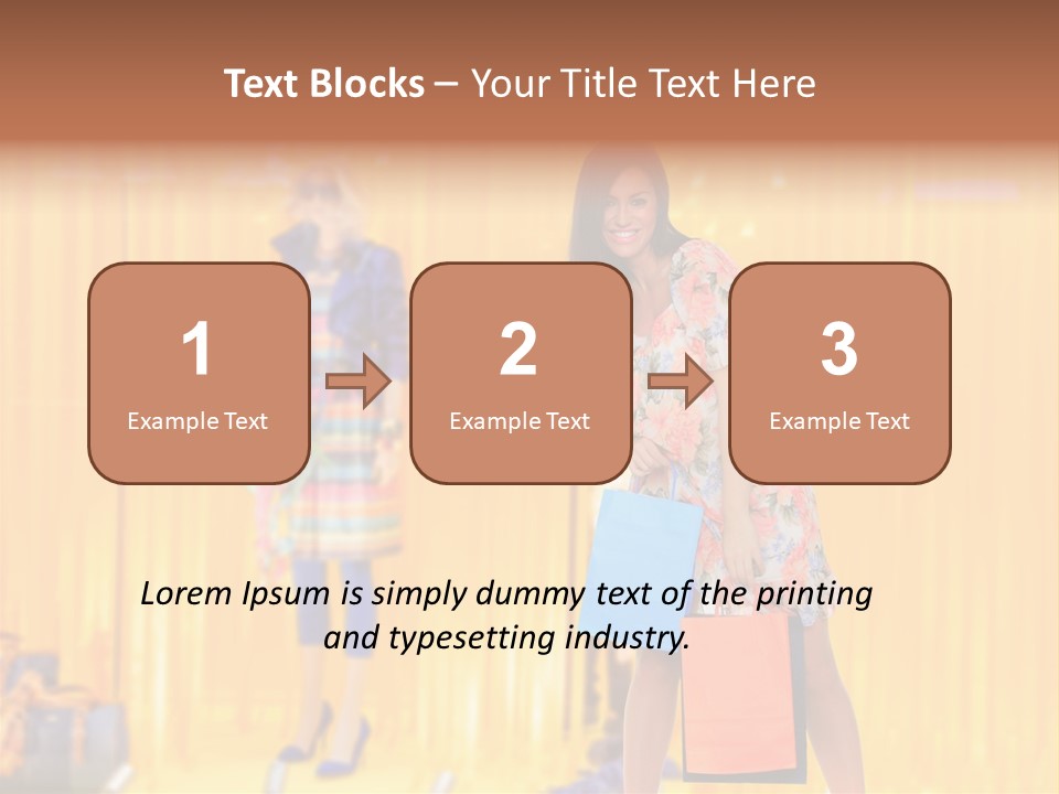 Clothing Casual Advertisement PowerPoint Template