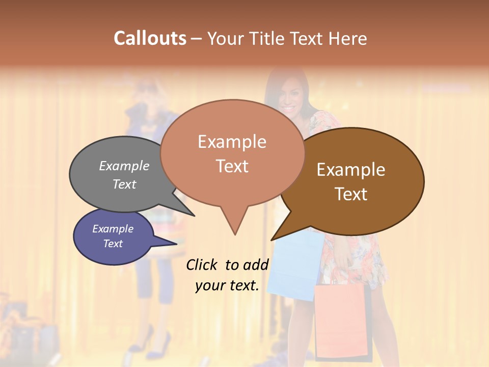 Clothing Casual Advertisement PowerPoint Template