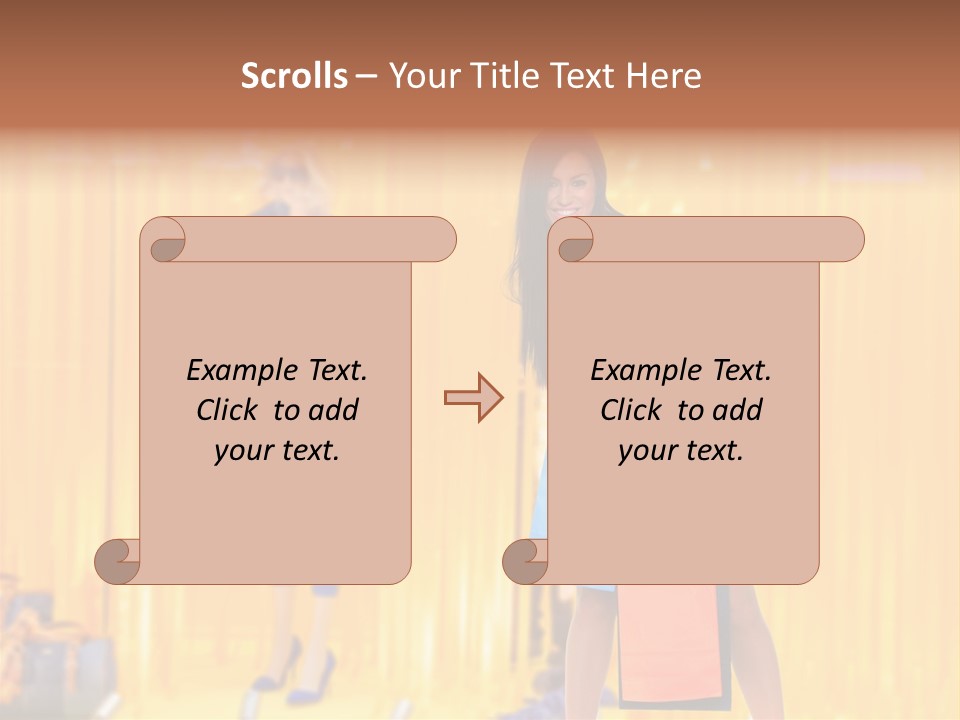 Clothing Casual Advertisement PowerPoint Template