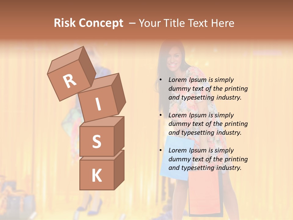 Clothing Casual Advertisement PowerPoint Template