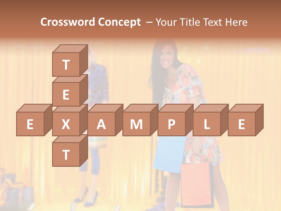 Clothing Casual Advertisement PowerPoint Template