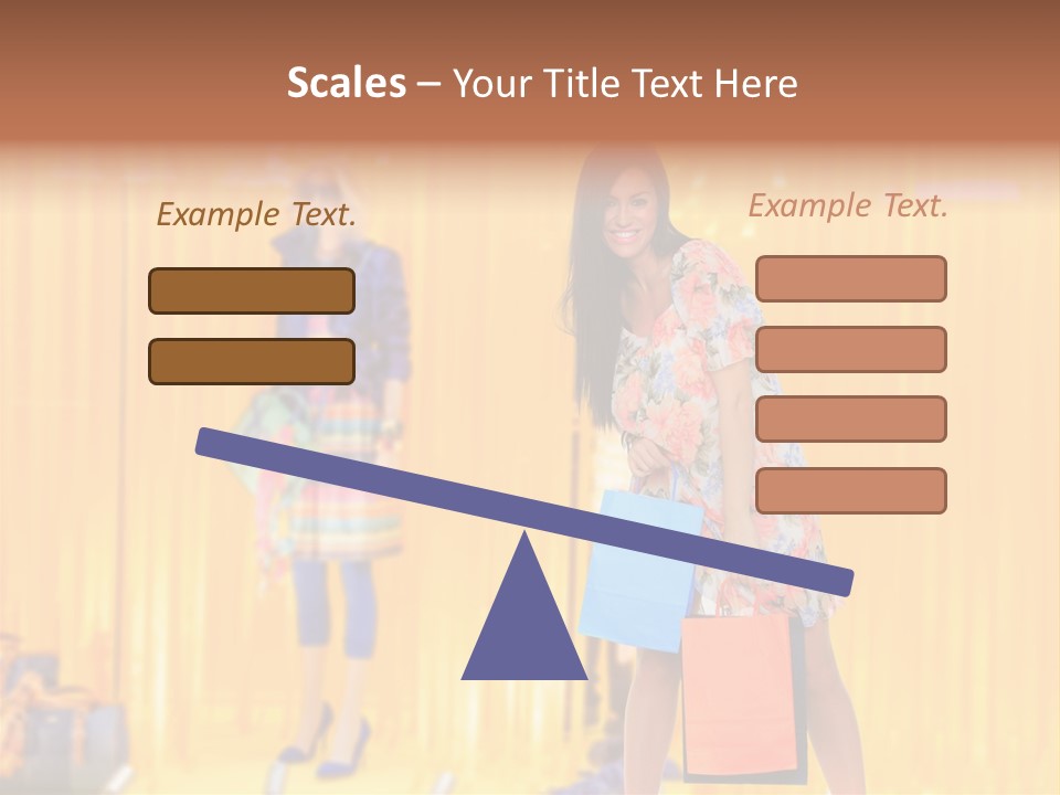 Clothing Casual Advertisement PowerPoint Template