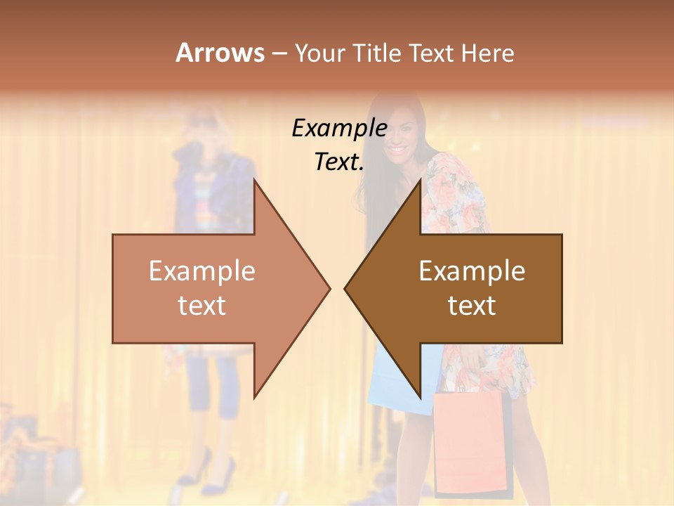 Clothing Casual Advertisement PowerPoint Template