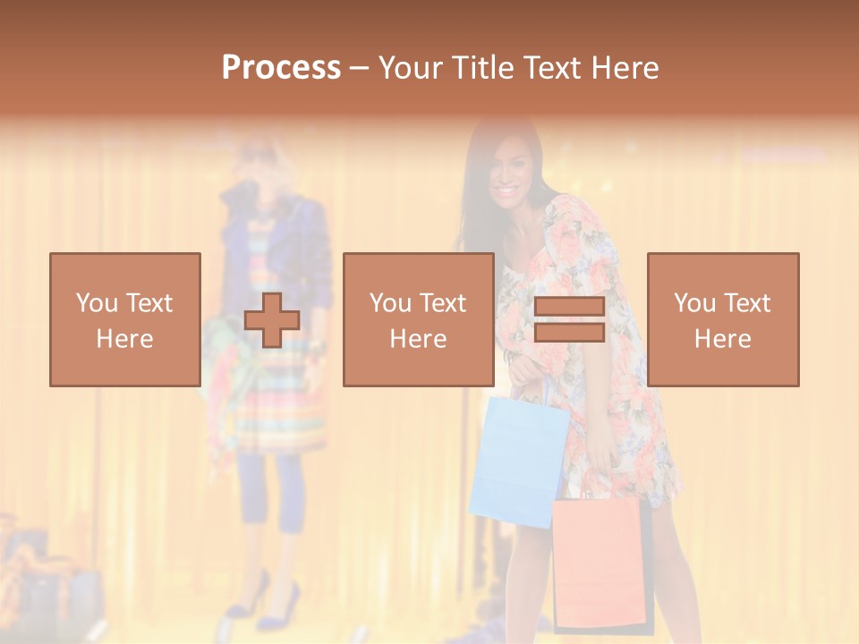 Clothing Casual Advertisement PowerPoint Template