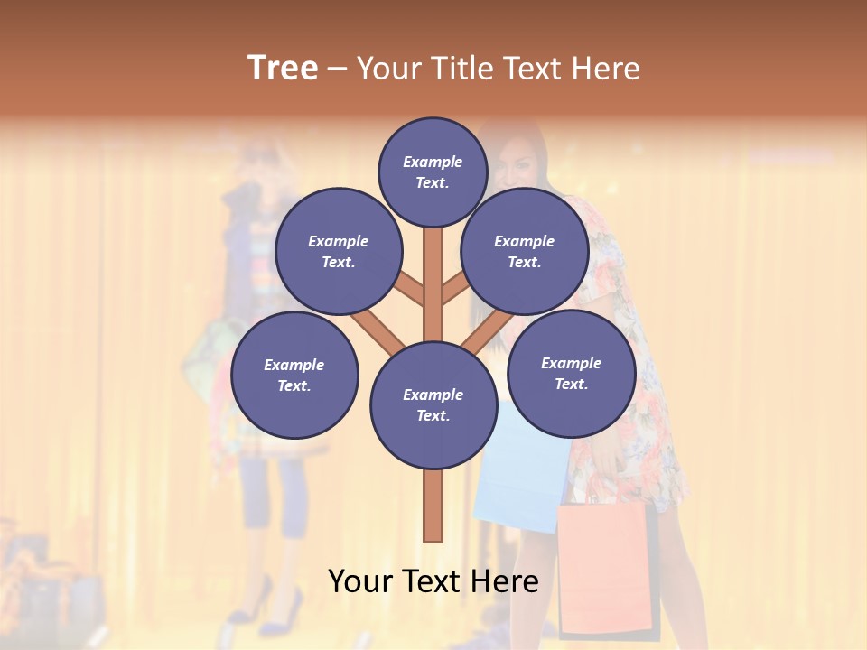 Clothing Casual Advertisement PowerPoint Template