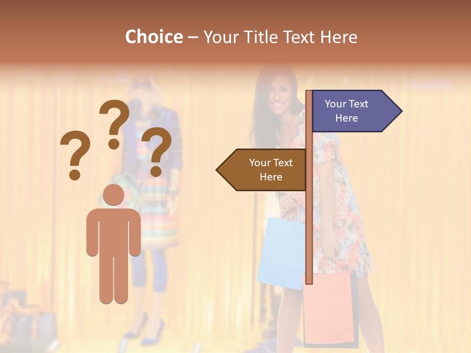 Clothing Casual Advertisement PowerPoint Template