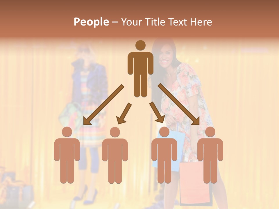 Clothing Casual Advertisement PowerPoint Template