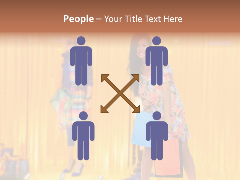 Clothing Casual Advertisement PowerPoint Template