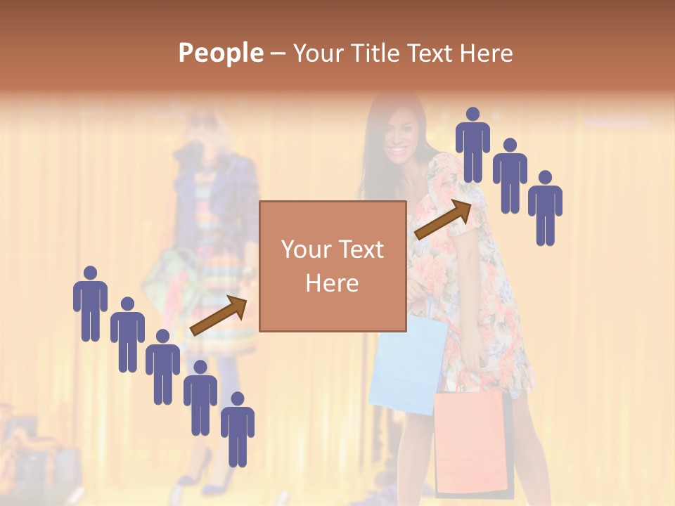 Clothing Casual Advertisement PowerPoint Template