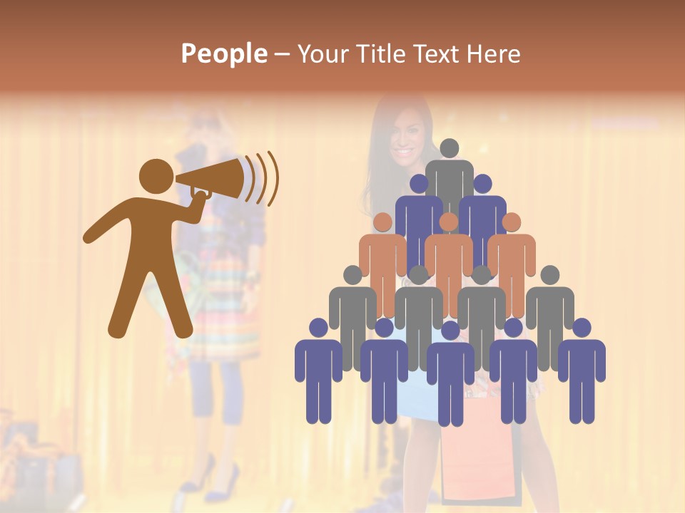 Clothing Casual Advertisement PowerPoint Template