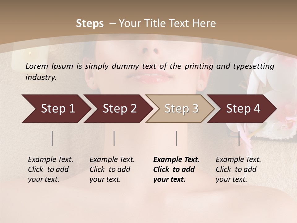 Cleanse Female Luxury PowerPoint Template