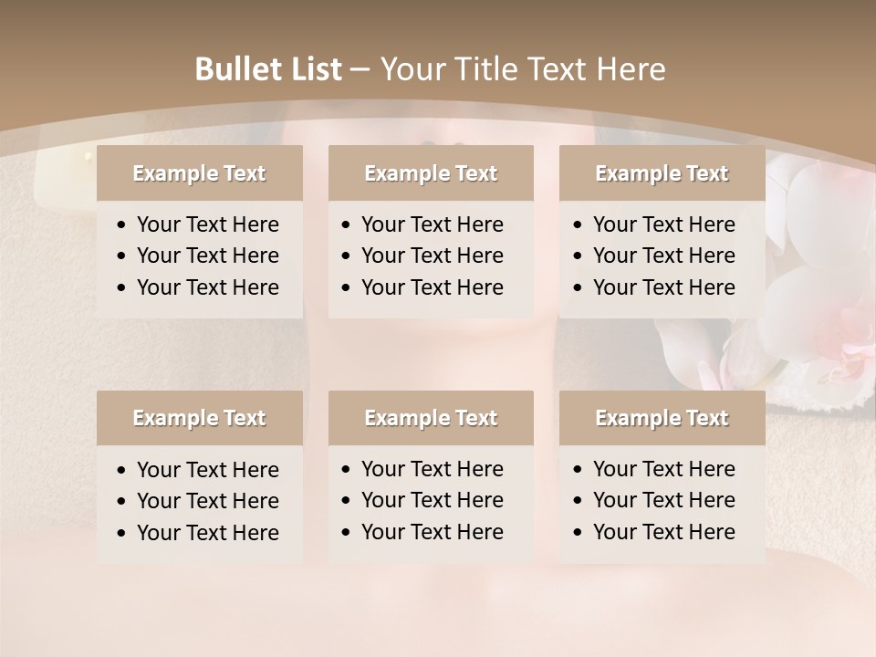 Cleanse Female Luxury PowerPoint Template