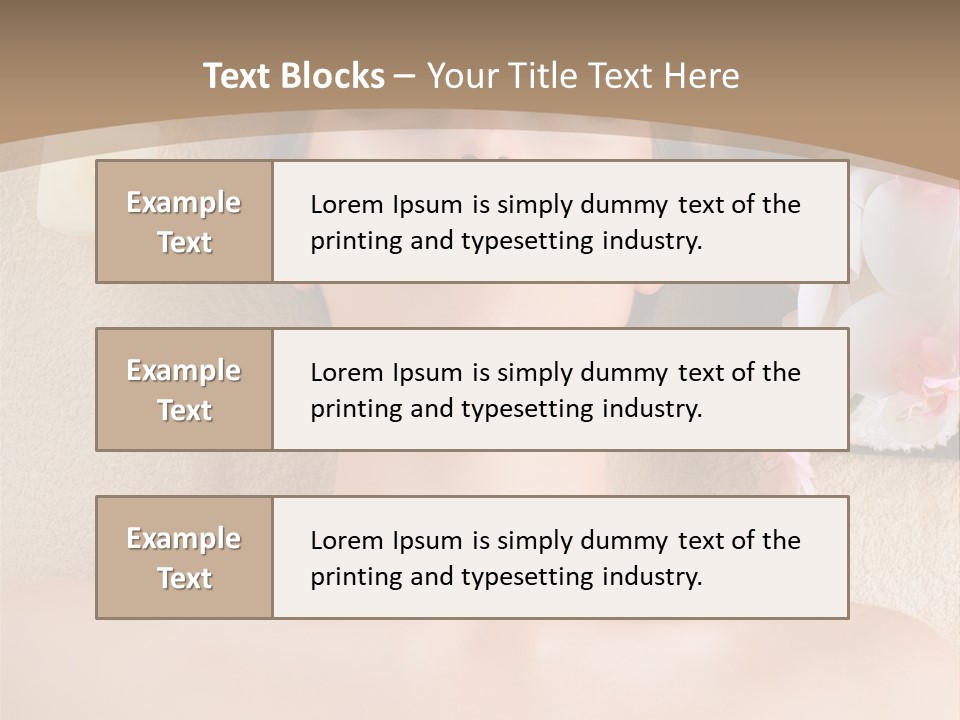 Cleanse Female Luxury PowerPoint Template