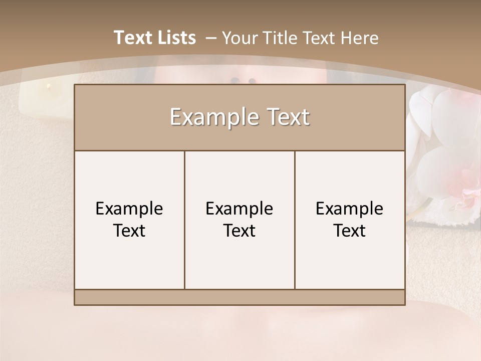Cleanse Female Luxury PowerPoint Template