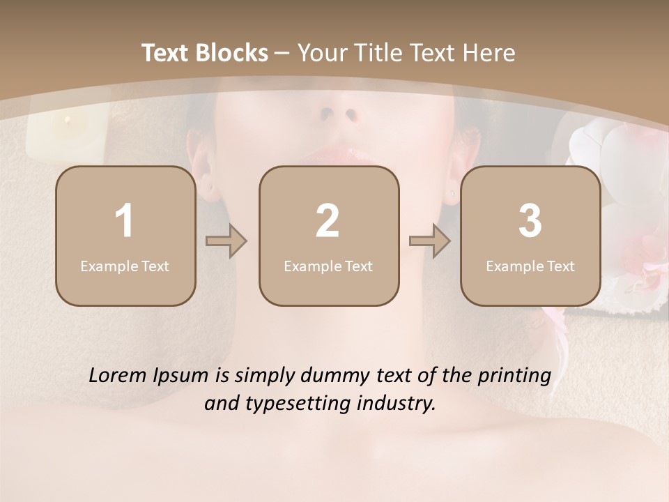 Cleanse Female Luxury PowerPoint Template